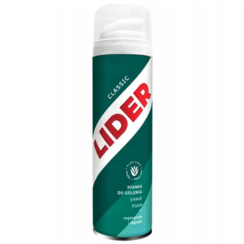 Pěna na holení Lider Classic Regenerates Zklidňuje citlivou pokožku 200 ml