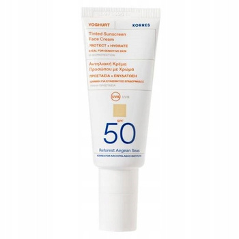 Korres Jogurtový barvicí ochranný krém SPF 50