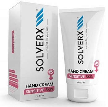 SOLVERX KRÉM NA HAND SENSITIVE SKIN Krem do rąk 50ml