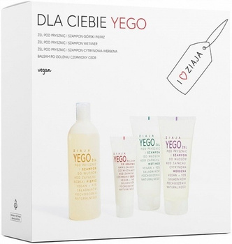 Pánská dárková sada Ziaja Yego Gels Balsam