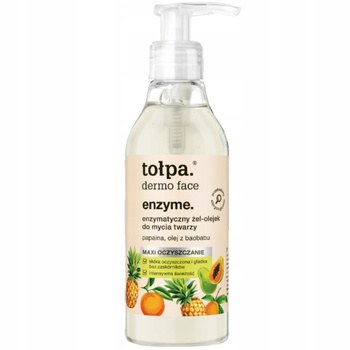 Tołpa Dermo Face Enzymatic Oil mycí gel na obličej 195 ml