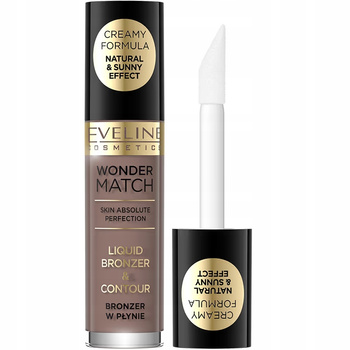 Eveline Wonder Match Liqui Bronzer v Liquid Wet Contouring 01