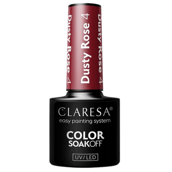 Claresa Hybridní lak na nehty Dusty Rose 4 5g
