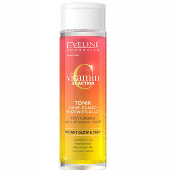 Eveline Vitamin C 3x Action Hydratační pleťové tonikum Vitamin C 200 ml