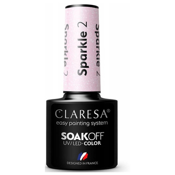 Claresa Hybridní lak na nehty Sparkle 2 5g