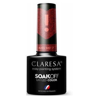 Claresa Hybridní lak na nehty Kiss Me! 7 5 g