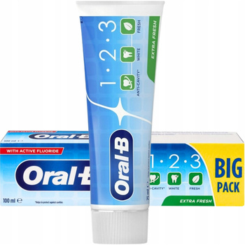 Oral-B Fresh zubní pasta proti zubnímu kazu Extra Fresh Strong Mint 100 ml