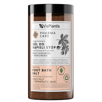 Vis Plantis Pharma Care zahřívací sůl na nohy zlepšující prokrvení 560 g