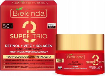 Bielenda Super Trio Krém proti vráskám 50+