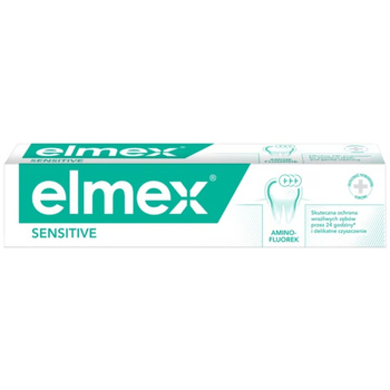 Elmex Sensitive zubní pasta s fluoridovou trojitou ochranou posilující 75 ml