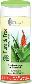 AVA PURE & FREE Dvoufázový odličovač make-upu