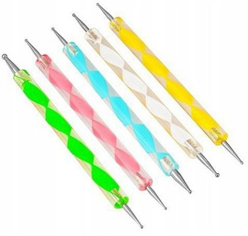 Sada 5 sond Oboustranná sonda na nehty