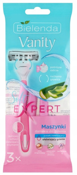 Dámské holicí strojky Bielenda Vanity Soft Expert 3 kusy