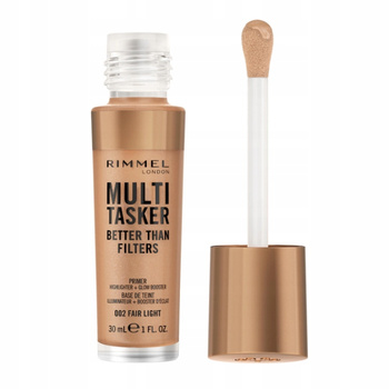 Rimmel Multi Tasker Foundation Primer Illuminating Base 002 Fair Light 30ml