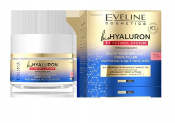 Eveline Biohyaluron 3XRETINOL Krem Lifting 70+