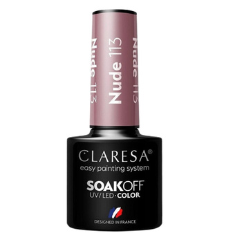 Claresa Hybridní lak na nehty Nude 113 5g