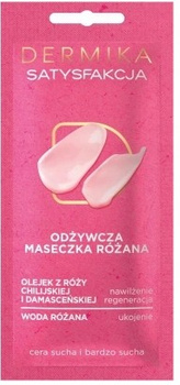 Vyživující maska Dermika Satysfakcja Rose