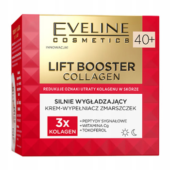 Eveline Lift Booster Kolagenový krém na obličej proti vráskám 40+ 50ml