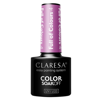 Claresa Hybridní lak na nehty plné barev 4 5g