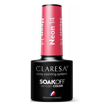 Claresa Hybridní lak na nehty Neon 14 5g