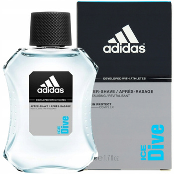 Adidas Ice Dive After Shave Voda po holení Skin Protect pro muže 50 ml