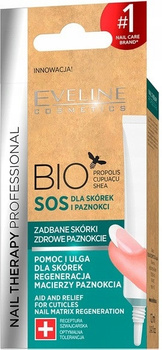 Eveline Bio SOS Regenerační kondicionér na nehtovou kůžičku Aloe Biotin 12ml