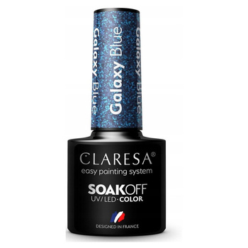 Hybridní lak na nehty Claresa Galaxy Blue 5g