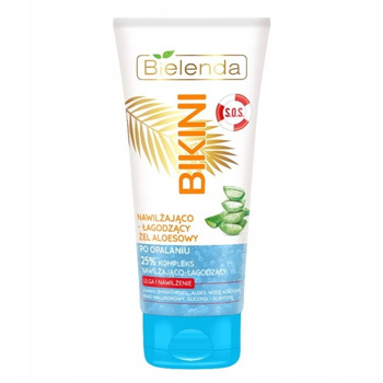Bielenda Bikini Gel po opalování SOS hydratační a zklidňující s aloe 150 ml