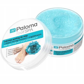 Paloma Foot SPA Cukrový peeling na nohy Hroznový mandlový olej 125ml