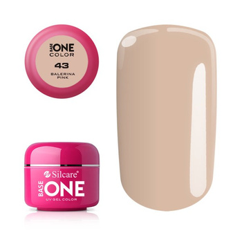 Silcare Base One UV Gel 43 Ballerina Pink 5g