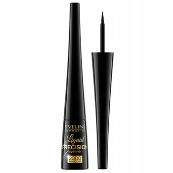 Eveline Liquid Precision Matte Eyeliner Brush Intense Black