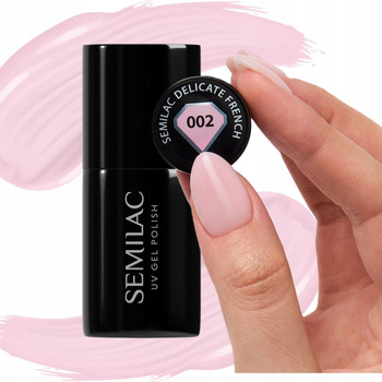 Semilac Hybrid Lak na nehty Delicate French 002 7ml