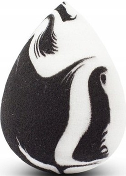 Blending Sponge Beauty Marble Sponge Černobílý mixér