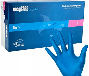 Easycare Nitrilové rukavice modré S 100 ks