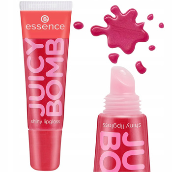 Essence Juicy Bomb Shiny Lipgloss Lip Gloss 104 Poppin Pomegranate