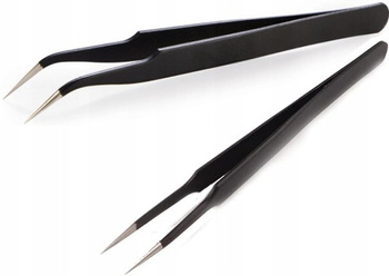 Sada profesionálních pinzet na prodlužování řas