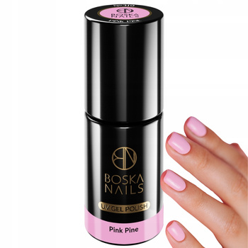 Boska Nails Divine Hybrid Nail Polish Pink 319 Pink Pine 6ml
