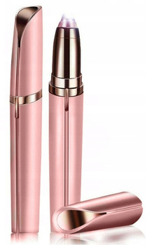 Mini zastřihovač Epilator Pen pro obočí a chloupky na obličeji ve tvaru rtěnky