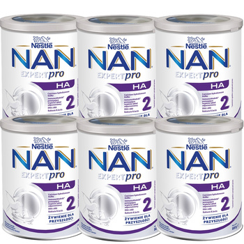 Nestlé NAN Expert Pro HA 2 Milk Next Modified 800g sada 6 ks