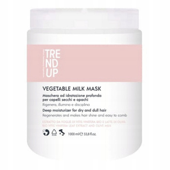 Trend Up Rostlinné mléko hydratační maska pro suché, matné vlasy 1000 ml