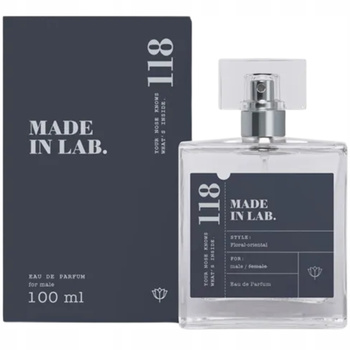Made In Lab 118 EDP parfém pánský dámský květinový orientální 100ml