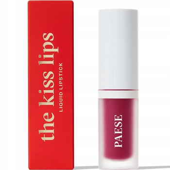 Paese The Kiss Lips Matte Liquid Lipstick Creamy 05 Raspberry Red