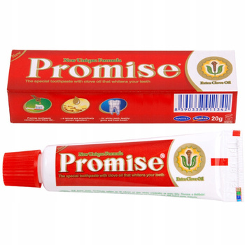 Mattes Promise Bělící zubní pasta bez fluoridového hřebíčkového oleje 150g