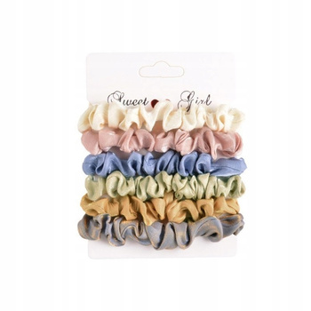 Sada 6 sponek do vlasů Scrunchie