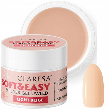 Claresa Soft Easy Builder Gel Světle béžová Světle teplá béžová 12g