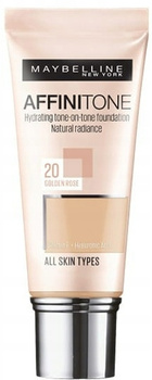 Maybelline HD Moisturizing Foundation Affinitone 20 Golden Rose 30 ml