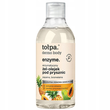 Tołpa Dermo Body Gentle Enzymatic Gel Sprchový olej Ananas 300 ml