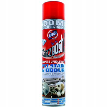 Xanto Zazzoosh Pěna na koberce a čalounění odstraňuje pachy domácích mazlíčků 500 ml