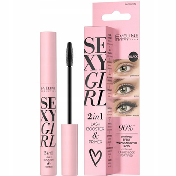 Eveline Cosmetics Sexy Girl Primer báze a kondicionér na řasy 2v1 10ml