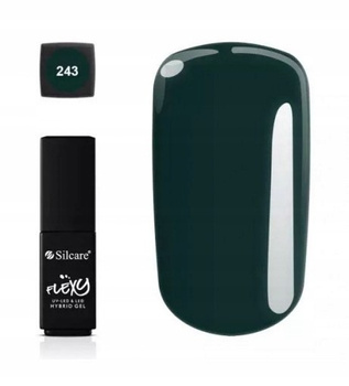 Silcare Flexy Hybrid Gel Hybrid Lak na nehty 243